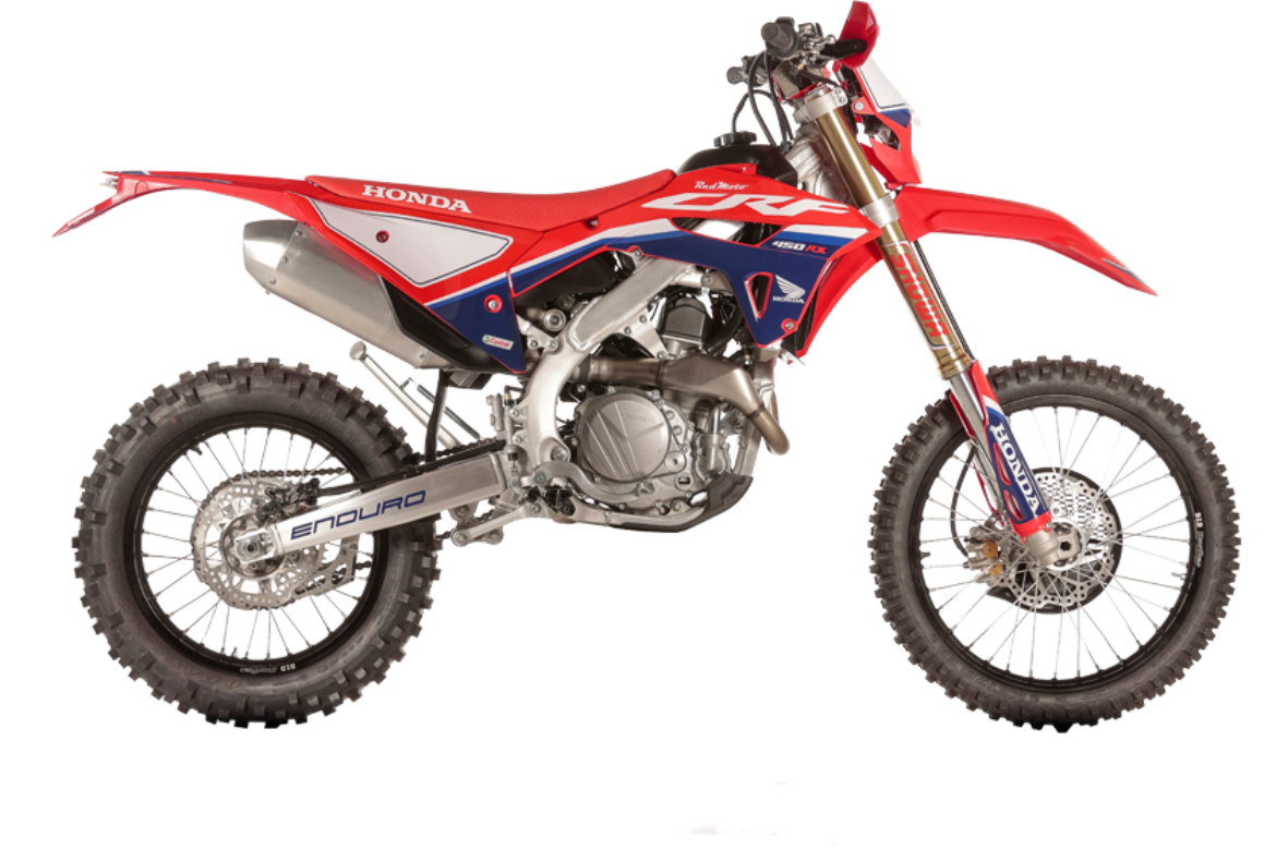Honda Red Moto CRF 450RX Enduro 2022