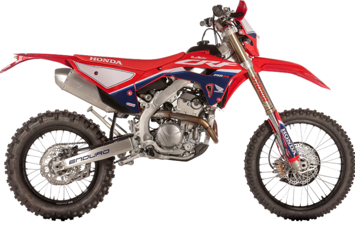 Honda Red Moto CRF 250RX Enduro 2023