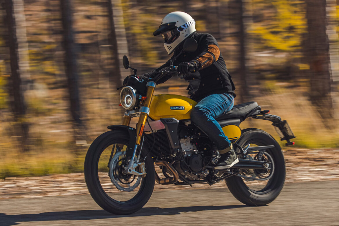 Fantic Caballero Scrambler 500 2023