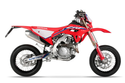 Honda Red Moto CRF 450 RX Supermoto 2021
