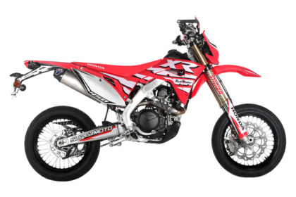 Honda Red Moto CRF 450XR Supermoto