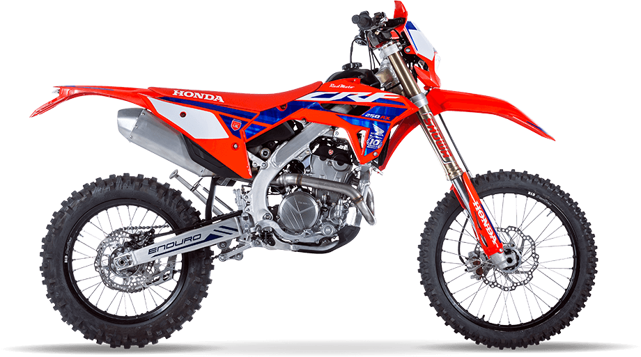 Honda Red Moto CRF 250RX Enduro 2024